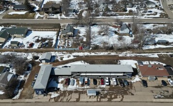 804 Elk St, Alexander, ND - aerial  map view