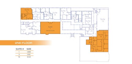 19100 Ventura Blvd, Tarzana, CA for lease Floor Plan- Image 1 of 1