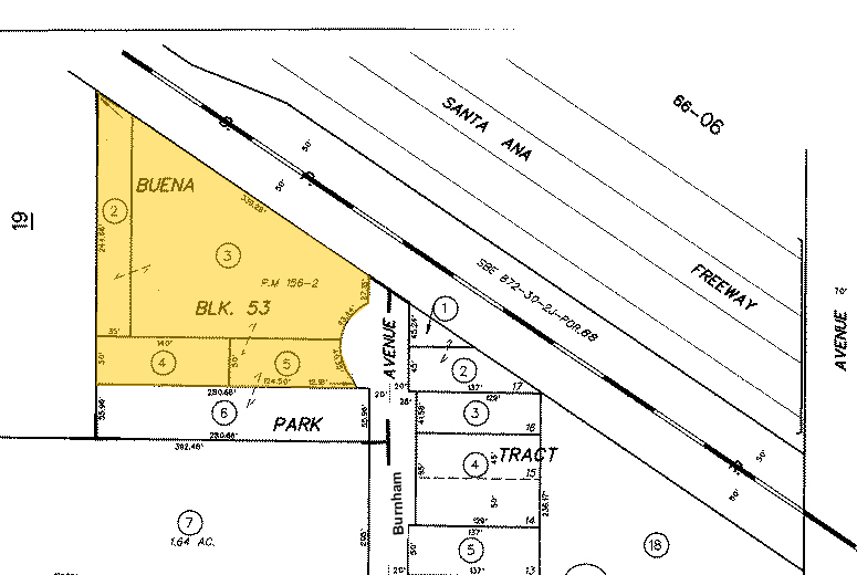 6291-6293 Burnham Ave, Buena Park, CA for lease - Plat Map - Image 2 of 6