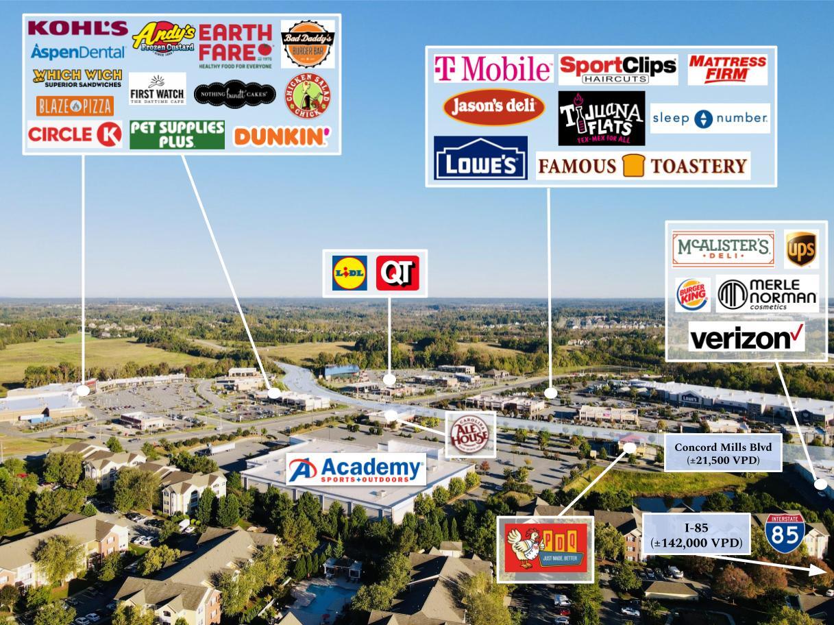8675 Concord Mills Blvd, Concord, NC for sale Building Photo- Image 1 of 1