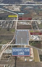 FM 1518 & Lower Seguin Rd, Schertz, TX - AERIAL  map view - Image1
