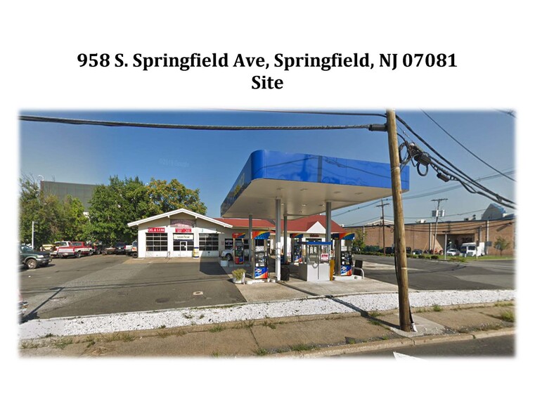 958 S Springfield Ave, Springfield, NJ for sale - Building Photo - Image 1 of 1