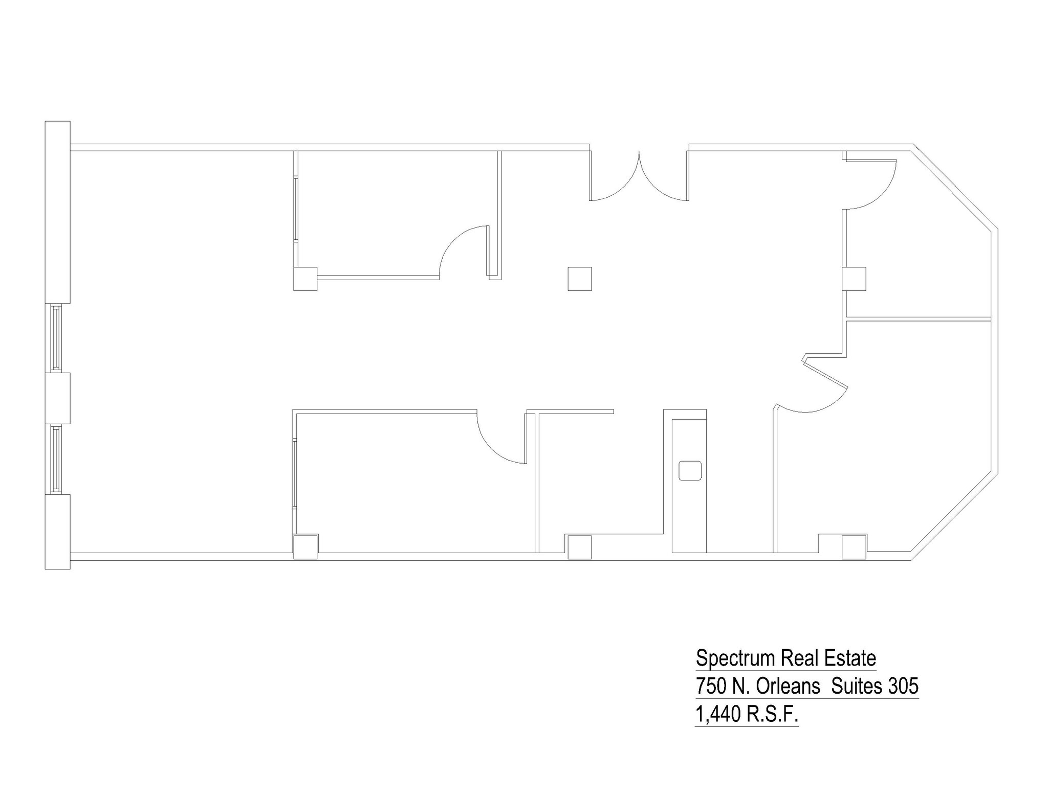 750 N Orleans St, Chicago, IL for lease Floor Plan- Image 1 of 1