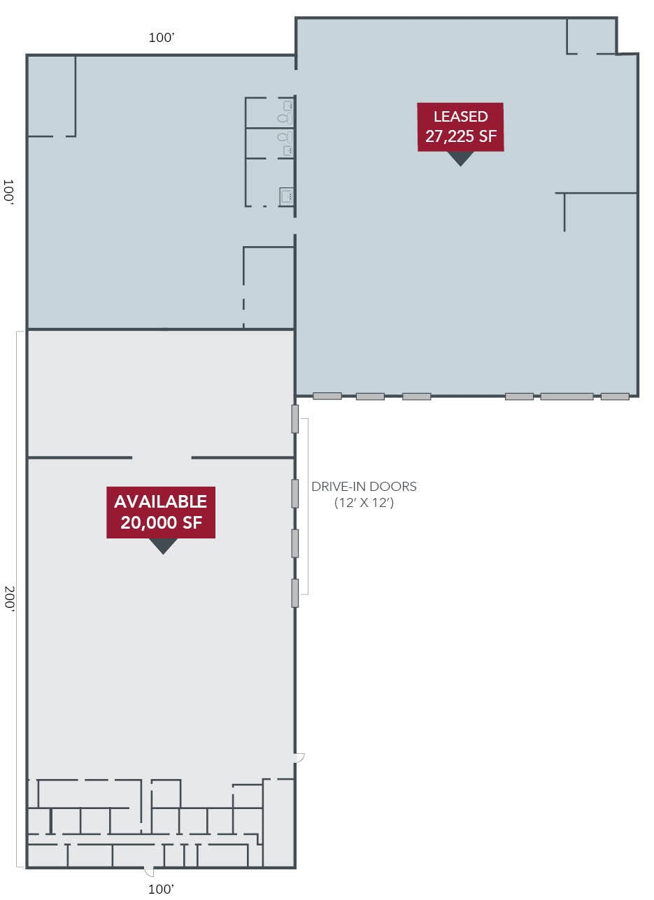 8900 Midway West Rd, Raleigh, NC for lease Floor Plan- Image 1 of 11