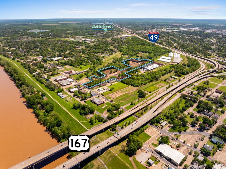 1904 3rd st, Alexandria, LA for sale - Aerial - Image 2 of 6