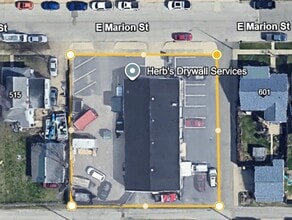 521 E Marion St, Mishawaka, IN - Aerial map view