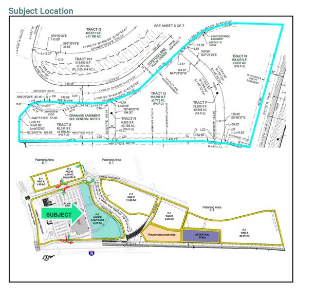 101 Dawson Dr, Castle Rock, CO for lease - Site Plan - Image 1 of 4