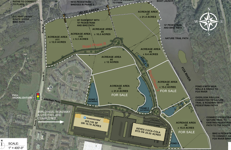 Route 31, West Dundee, IL for sale - Site Plan - Image 2 of 4