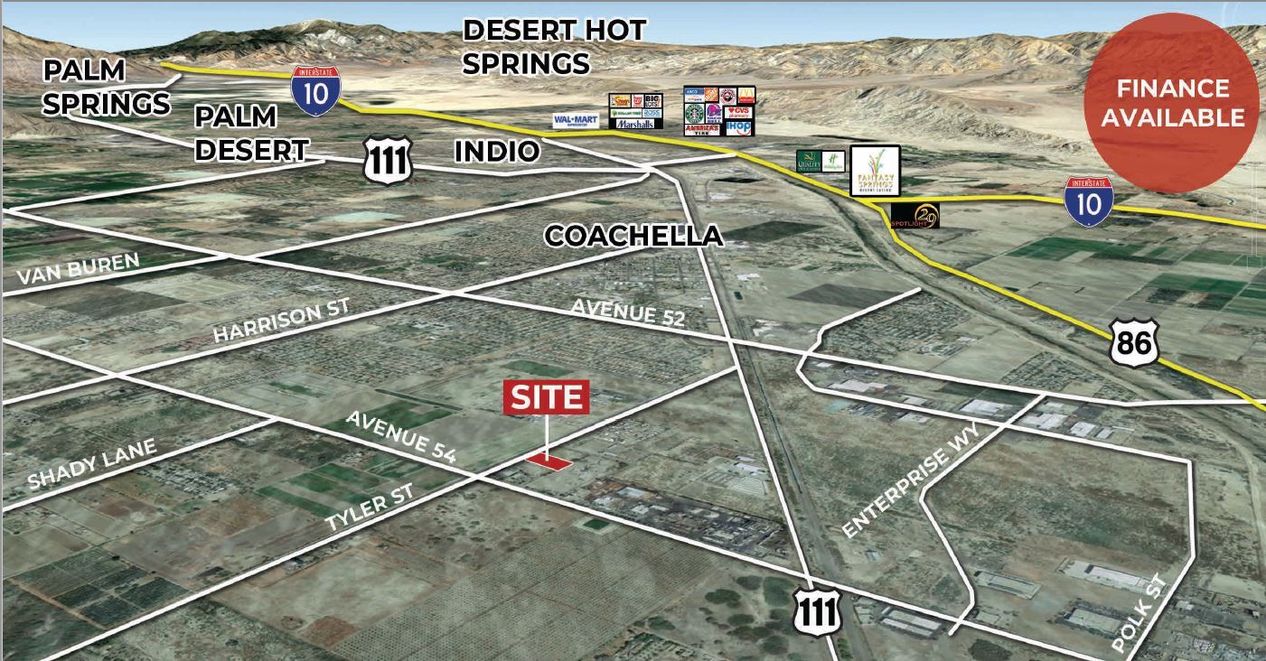 Tyler St., Coachella, CA 92236 - 2.51 acre U-E Urban Employment Zone ...