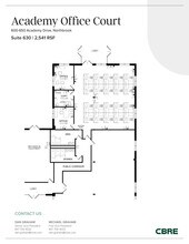 600-650 Academy Dr, Northbrook, IL for lease Floor Plan- Image 1 of 2