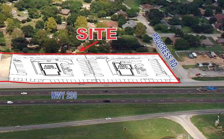 Hwy 290 at Progress St, Brenham, TX 77833