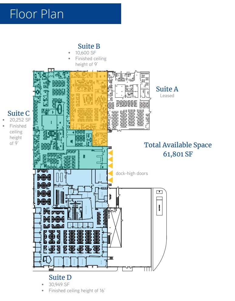 6701 Baymeadow Dr, Glen Burnie, MD for lease Floor Plan- Image 1 of 1