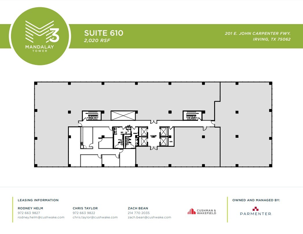 201 E John Carpenter Fwy, Irving, TX for lease Floor Plan- Image 1 of 1