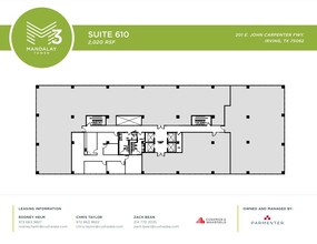 201 E John Carpenter Fwy, Irving, TX for lease Floor Plan- Image 1 of 1