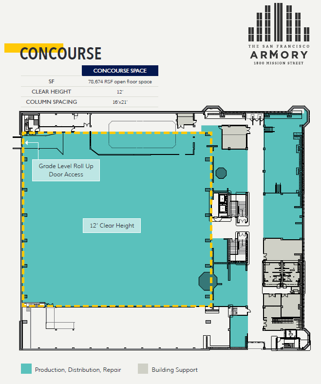 1800 Mission St, San Francisco, CA for lease Floor Plan- Image 1 of 3