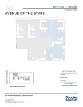 1901 Avenue of the Stars, Los Angeles, CA for lease Floor Plan- Image 1 of 1