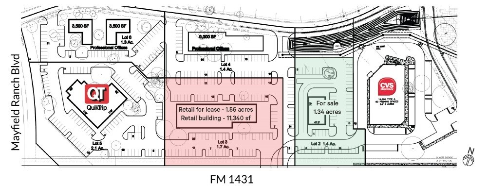 FM 1431 & Mayfield Ranch Blvd, Round Rock, TX for sale Primary Photo- Image 1 of 1