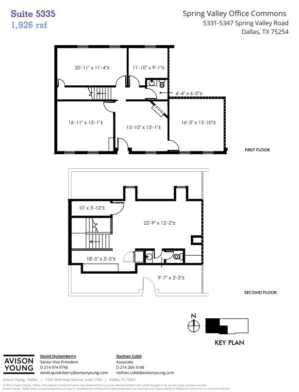 5331-5335 Spring Valley Rd, Dallas, TX for lease Floor Plan- Image 1 of 2