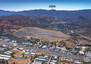 East of Cornell Road / South of Agoura Road, Agoura Hills, CA - aerial  map view - Image1