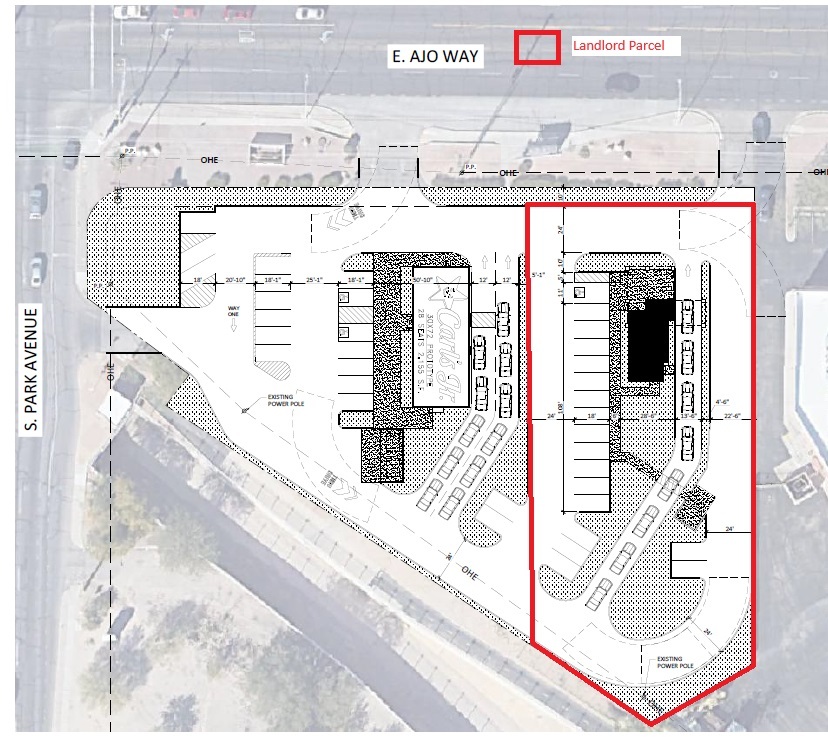 1070 E Ajo Way, Tucson, AZ for lease Site Plan- Image 1 of 1