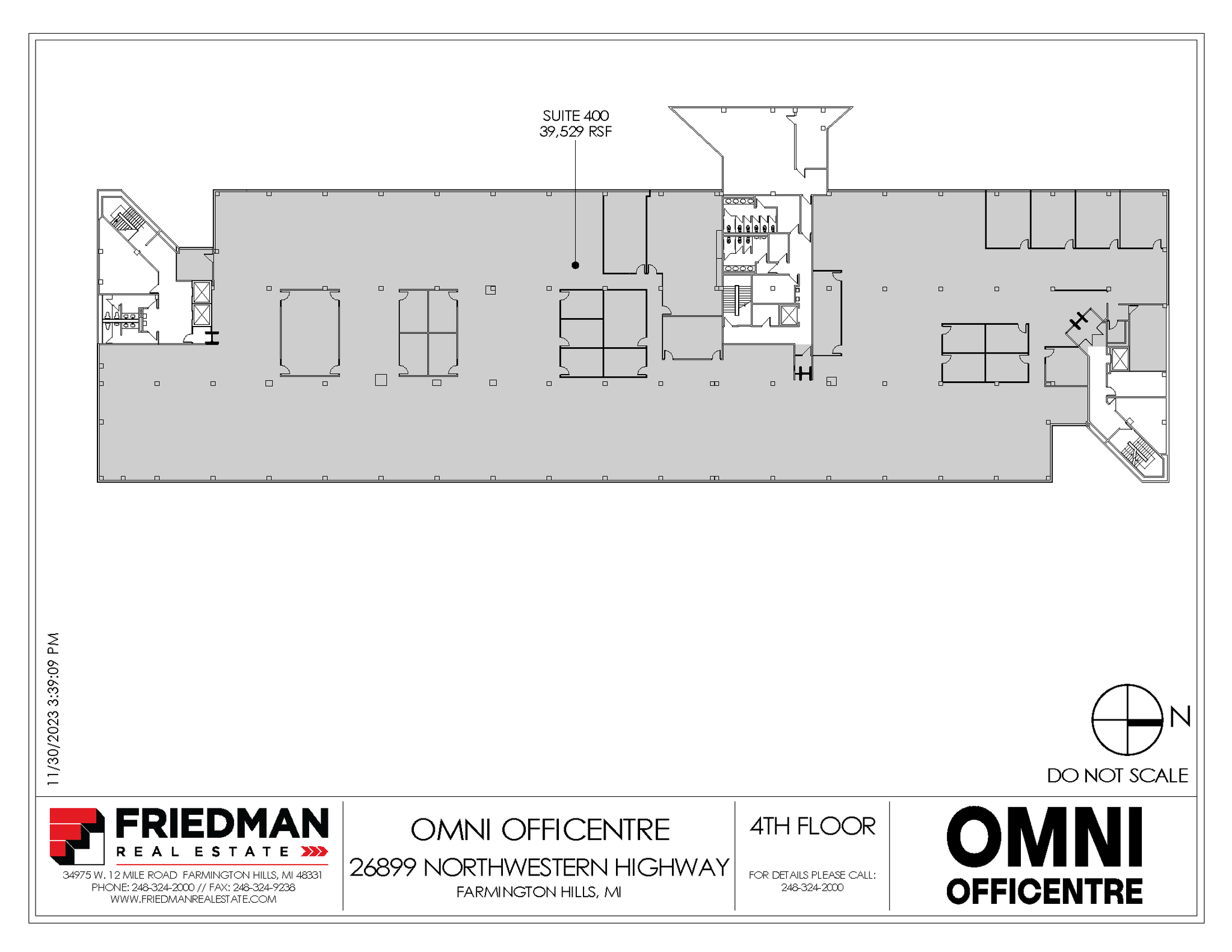 26899 Northwestern Hwy, Southfield, MI for lease Floor Plan- Image 1 of 1