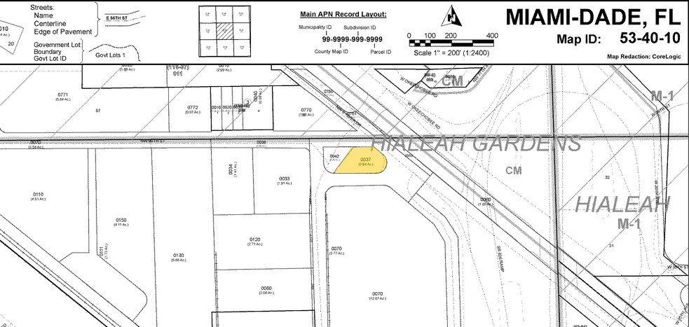 NW South River Dr, Medley, FL for lease - Plat Map - Image 2 of 2