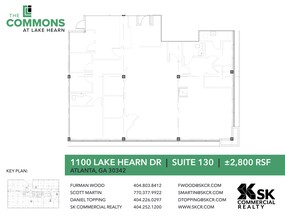 1150 Lake Hearn Dr NE, Atlanta, GA for lease Site Plan- Image 1 of 1