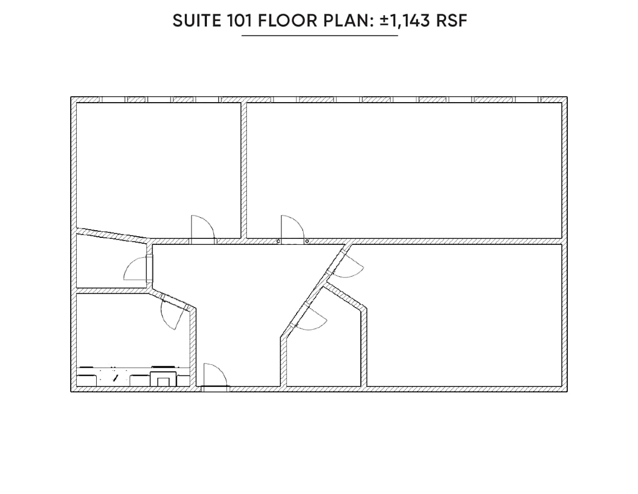 8271 Melrose Ave, Los Angeles, CA for lease Floor Plan- Image 1 of 8