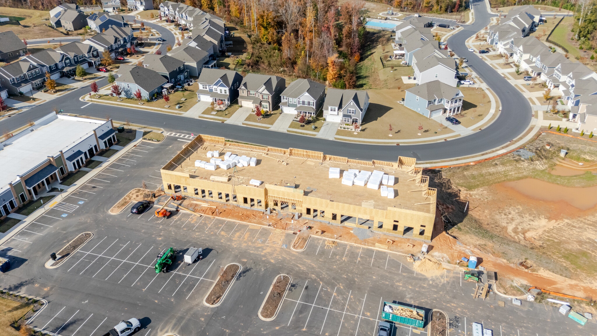 1244 Hubert Graham way, Tega Cay, SC for lease Aerial- Image 1 of 5