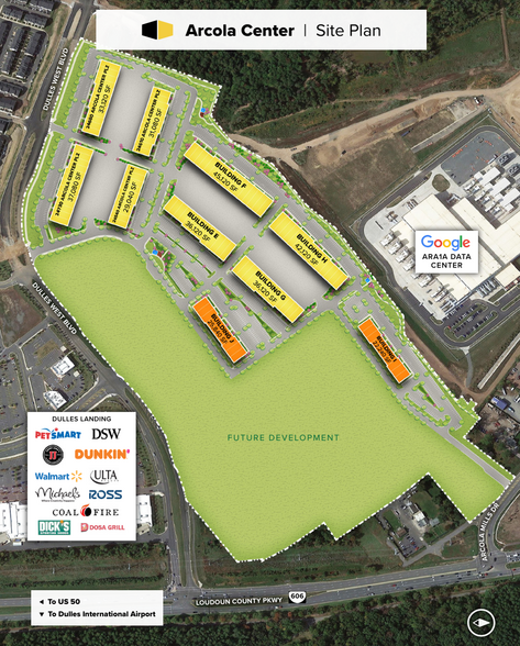 Dulles West Blvd, Dulles, VA for lease - Site Plan - Image 3 of 3