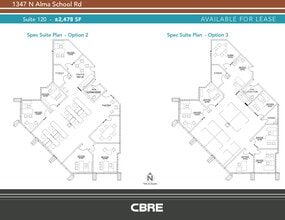 1347 N Alma School Rd, Chandler, AZ for sale Floor Plan- Image 2 of 4
