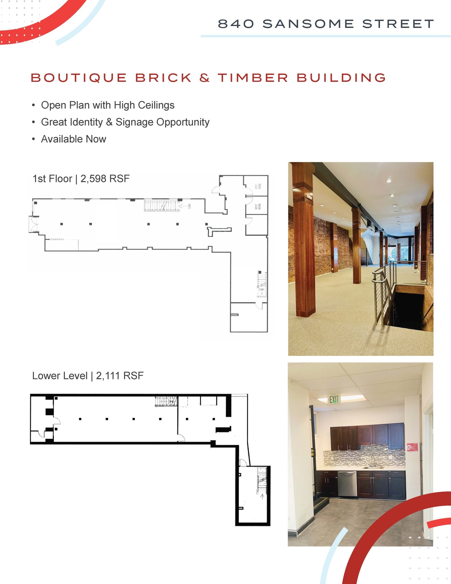 840 Sansome St, San Francisco, CA for lease Floor Plan- Image 1 of 4