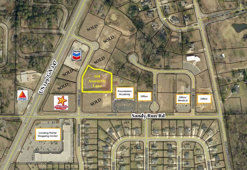 104 Assembly Ln, Bonaire, GA for sale - Building Photo - Image 1 of 2