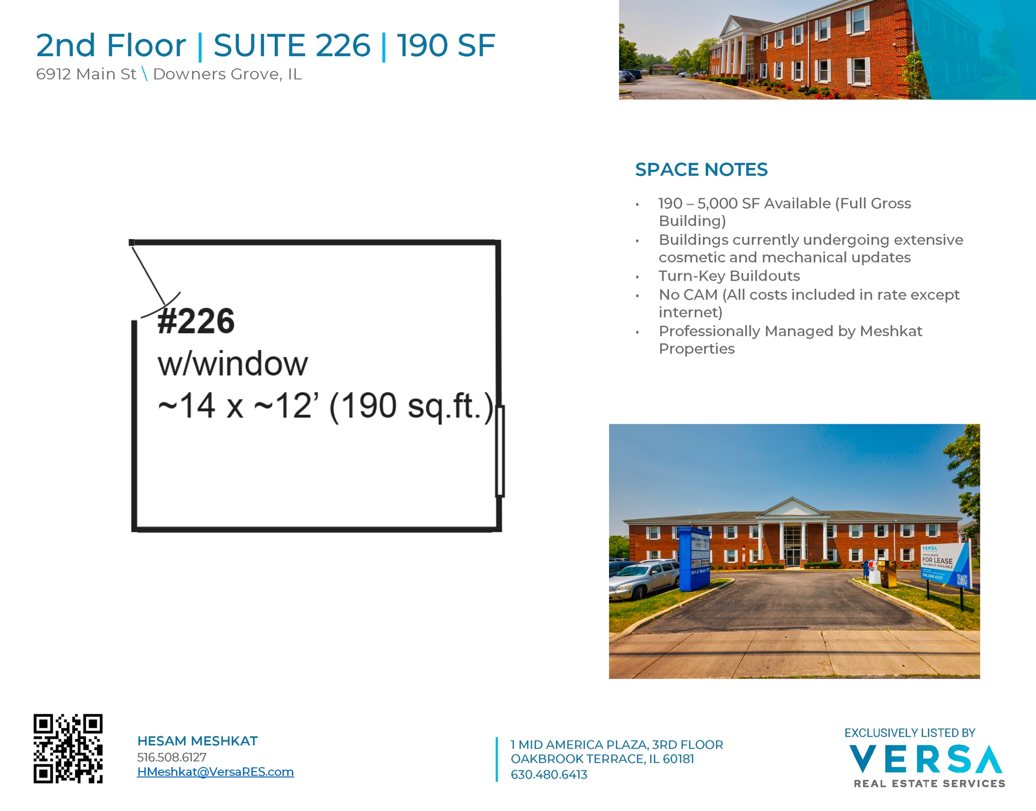 6912 Main St, Downers Grove, IL for lease Floor Plan- Image 1 of 1