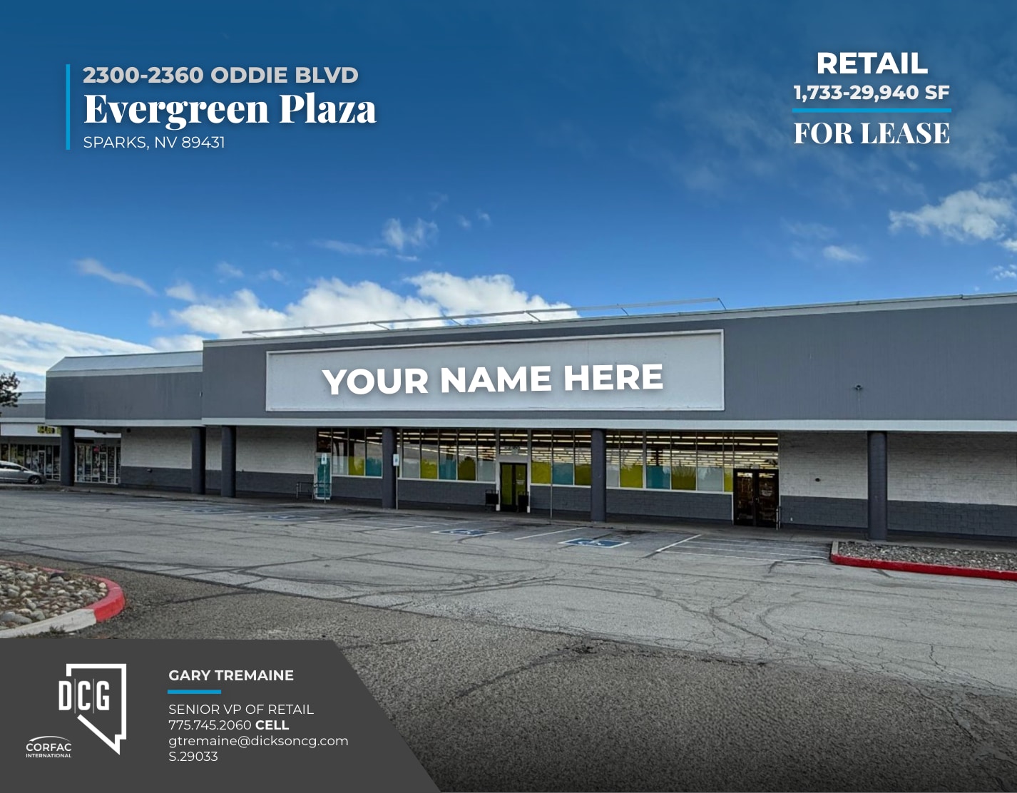 2300-2360 Oddie Blvd, Sparks, NV for lease Building Photo- Image 1 of 9