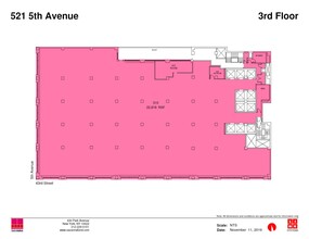 521 Fifth Ave, New York, NY for lease Floor Plan- Image 2 of 2