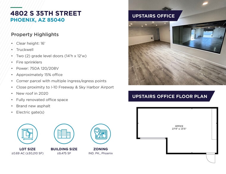 4802 S 35th St, Phoenix, AZ for sale - Building Photo - Image 2 of 4