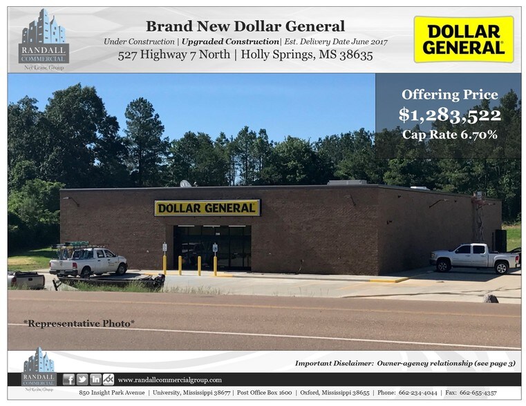 527 N Hwy 7, Holly Springs, MS for sale - Primary Photo - Image 1 of 1
