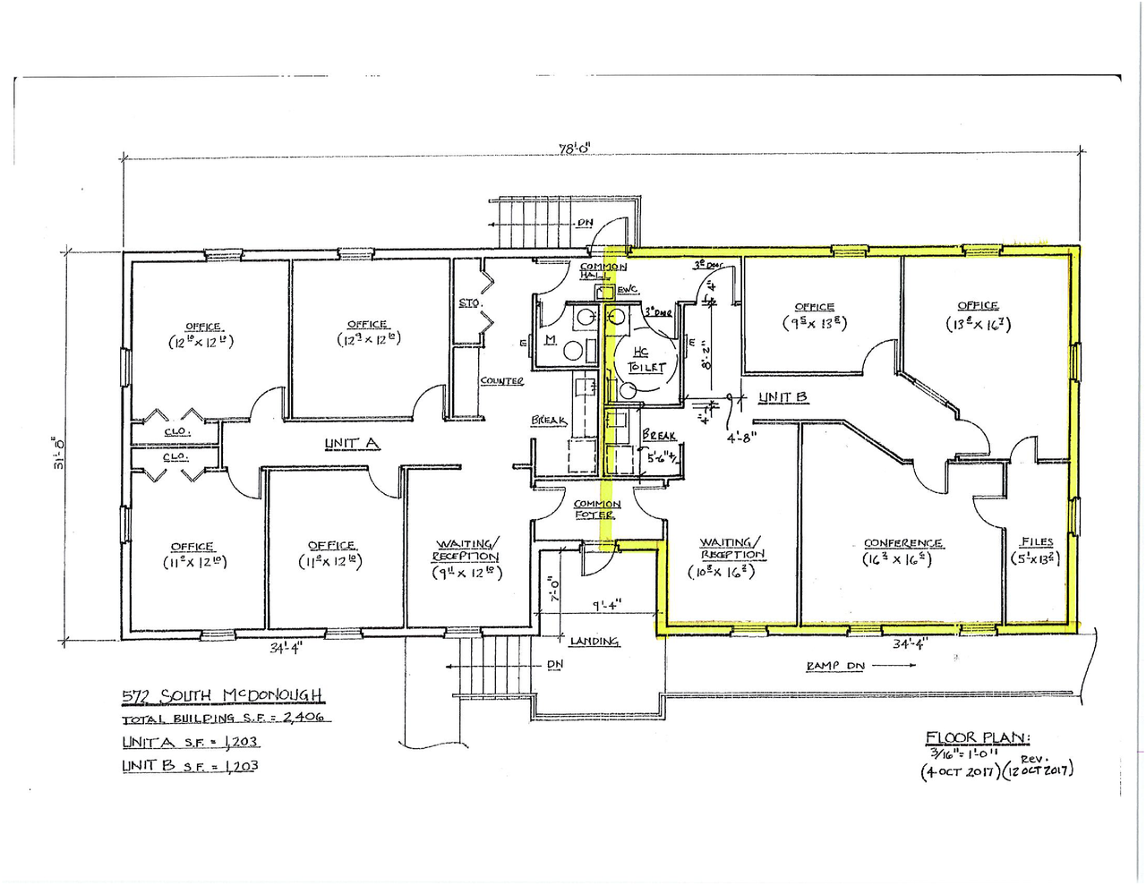 572 S McDonough St, Montgomery, AL for lease Floor Plan- Image 1 of 1