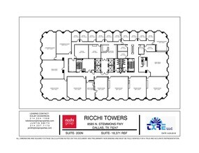 8585 N Stemmons Fwy, Dallas, TX for lease Floor Plan- Image 1 of 1