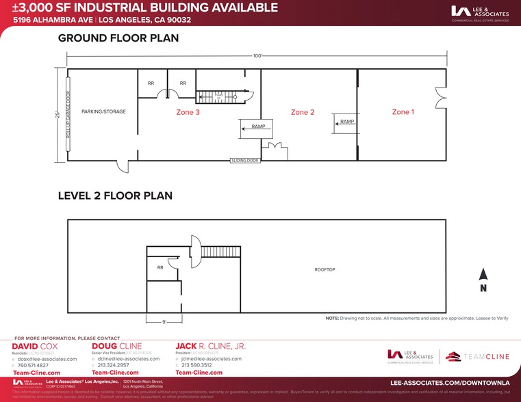 5196 Alhambra Ave, Los Angeles, CA for lease - Site Plan - Image 2 of 3