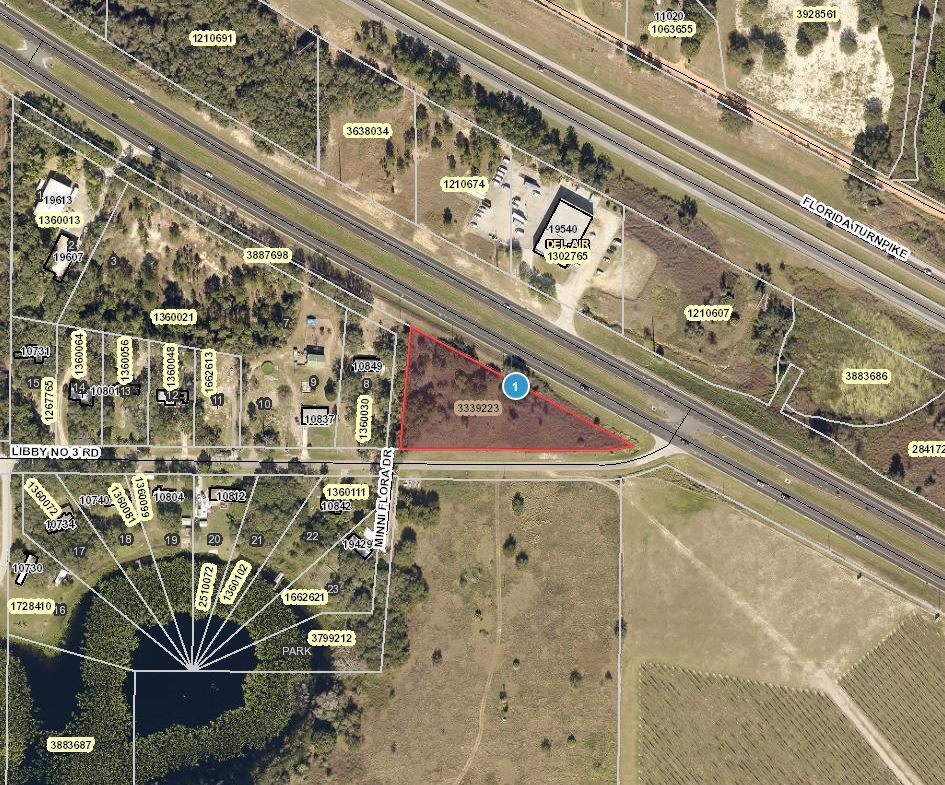 US Highway 27, Groveland, FL for sale Plat Map- Image 1 of 3