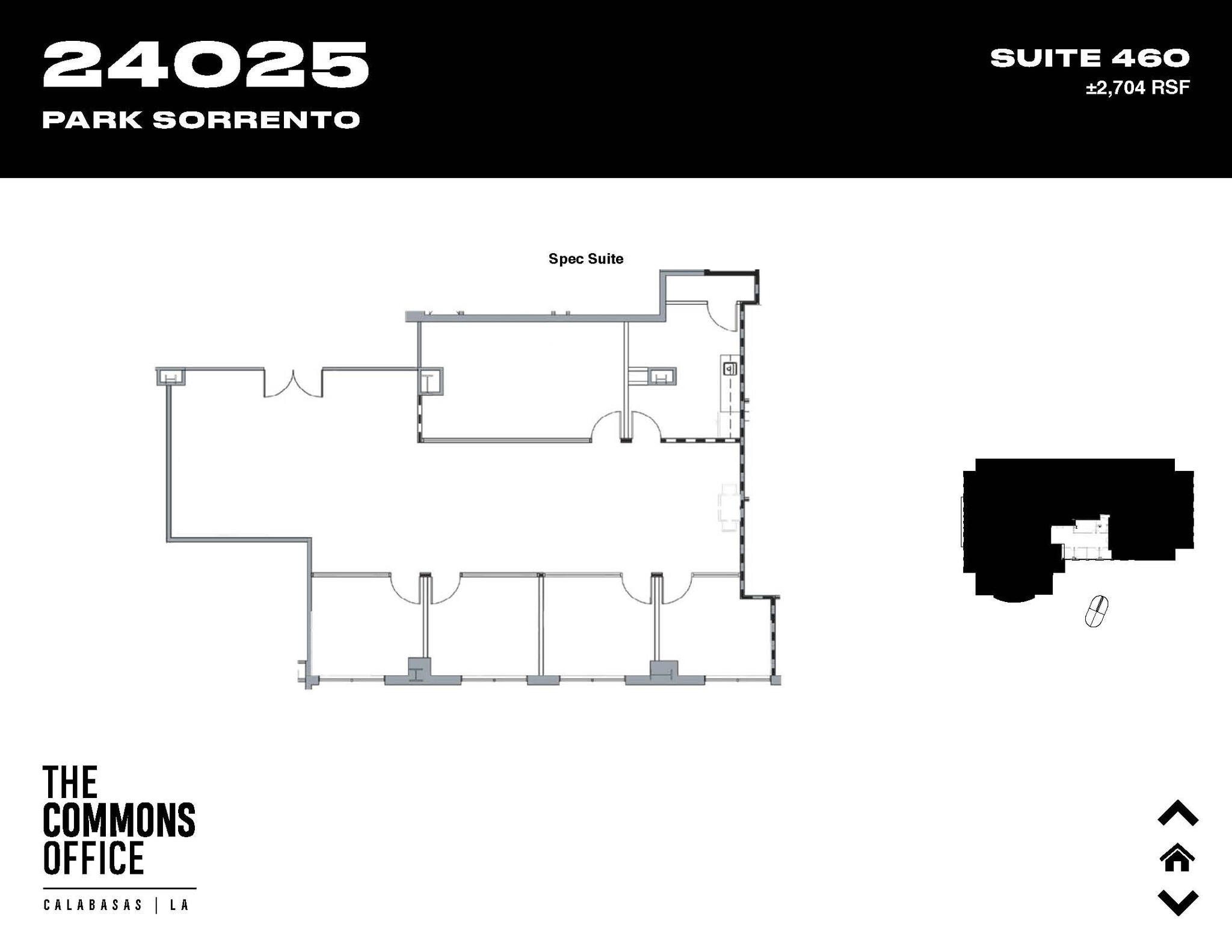 24025 Park Sorrento, Calabasas, CA for lease Floor Plan- Image 1 of 1