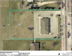 400 N Main St, Onsted, MI - AERIAL map view