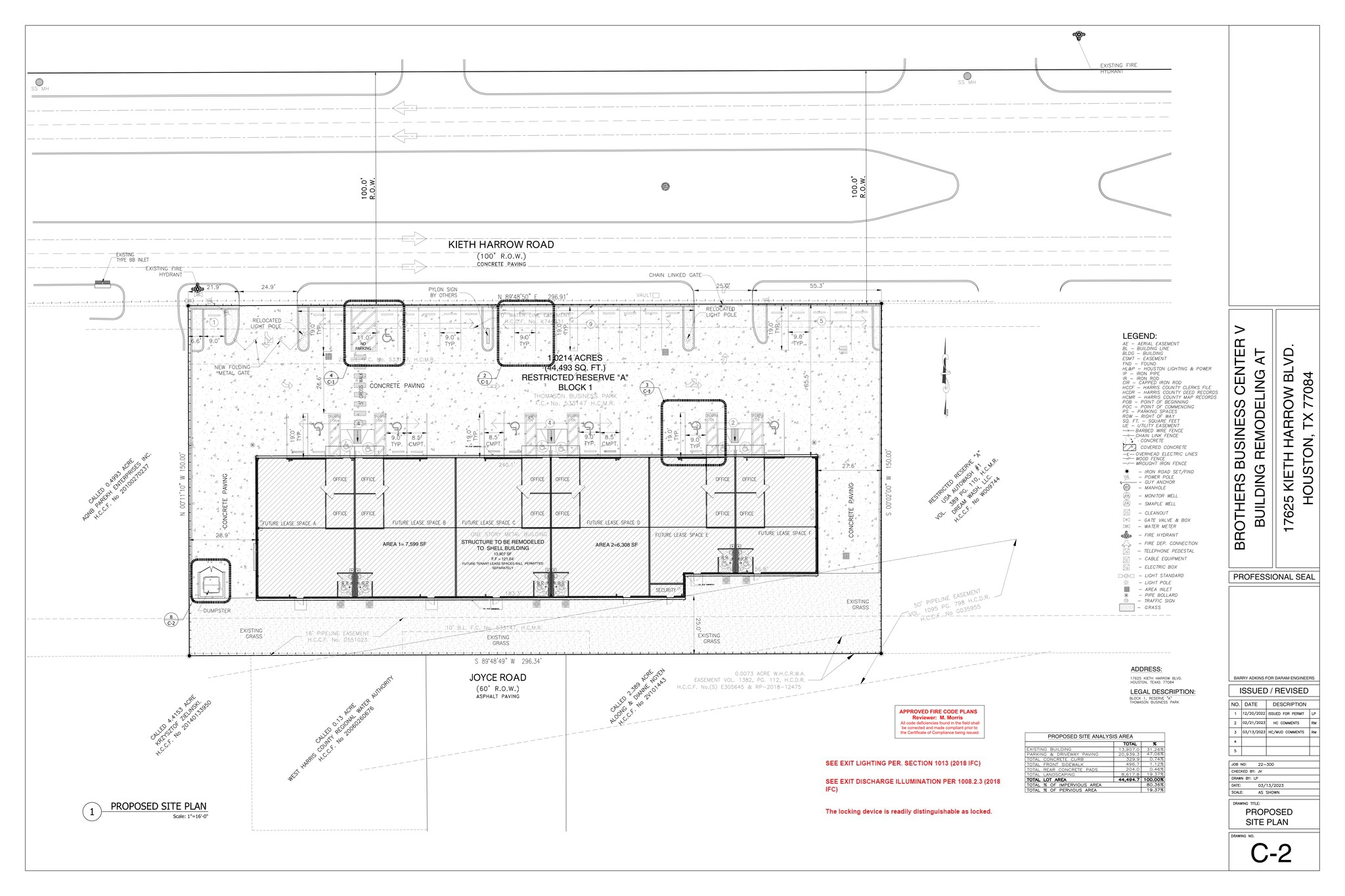 17625 Kieth Harrow Blvd, Houston, TX for lease Site Plan- Image 1 of 6