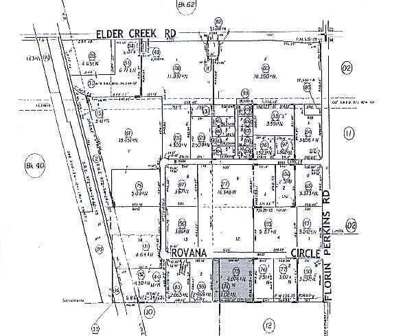 8440 Rovana Cir, Sacramento, CA for lease - Plat Map - Image 3 of 15