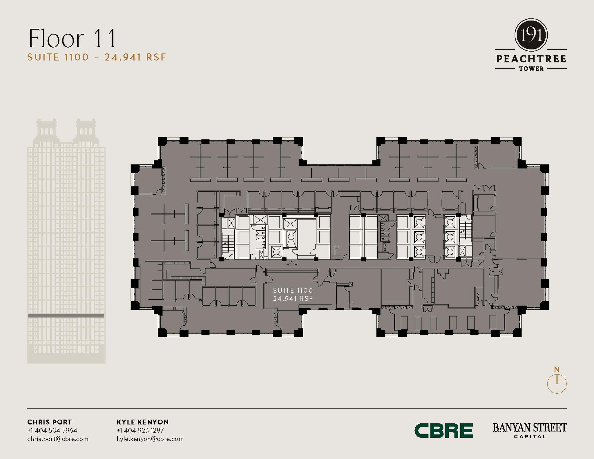 191 Peachtree St NE, Atlanta, GA for lease Floor Plan- Image 1 of 1