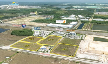 Three Oaks Parkway & Gulf Research Lane, Fort Myers, FL - AERIAL  map view - Image1