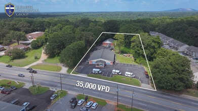 4518 Covington Hwy, Decatur, GA - AERIAL  map view
