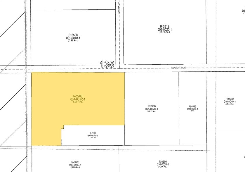 2800 Summit Ave, Plano, TX for sale - Plat Map - Image 1 of 1